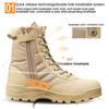 Fashion High-Performance Tactical Boots for Men Black Waterproof Outdoor Hiking Boots Anti-Slip Military Boots