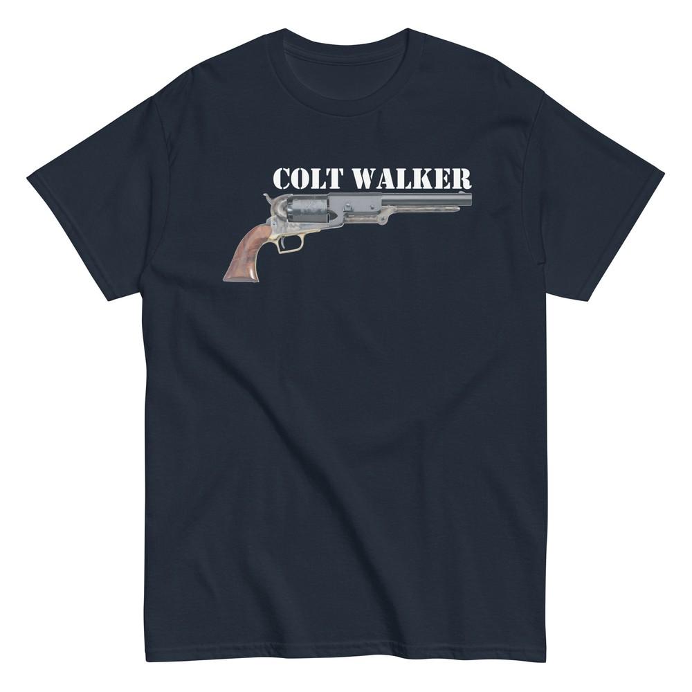 Мужская классическая унисекс футболка Colt Walker Gun