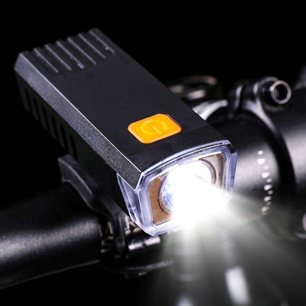Светодиодный велосипедный фонарь с USB-зарядкой, передний, для ночной езды и горных приключений, дорожный, трейловый, повышенная видимость