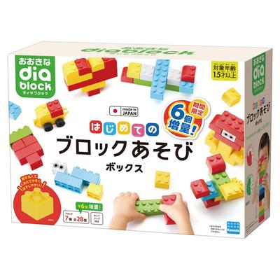 Kawada Big Diamond Block First Block Play Box для детей от года и старше (Расширенная версия) 1.5 ОД-02А