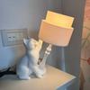 Шаловливый Кот Настольная Лампа 3D Печатный Кот Опрокидывающийся Ночник Креативный Прикроватный Свет для Гостиной Спальни Домашний Декор