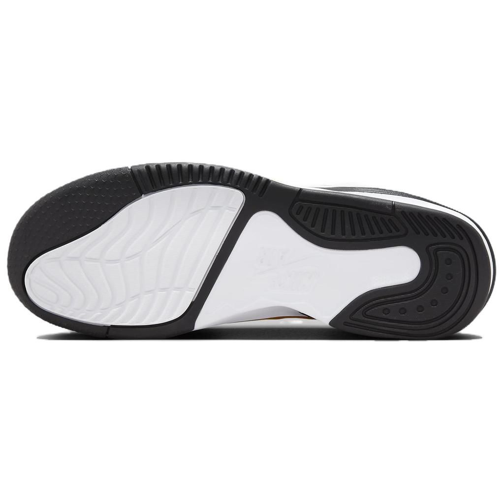 Jordan Max Aura 5 Белые Желтые Охровые Мужские Кроссовки Черные DZ4353-701