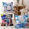 Милая наволочка для подушки Hololive Gawr Gura, чехол для диванной подушки, украшение для дома, подарок для детей