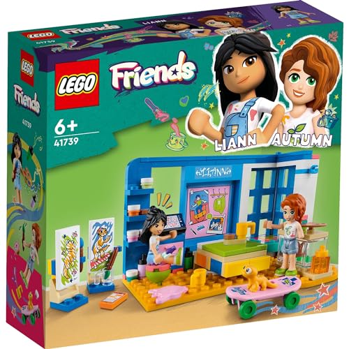 LEGO Friends Lian's Room Toys Present Birthday Blocks Educational Christmas Girls Boys Children 6 Years Old 7 Years Old 8 Years Old 9 Years Old