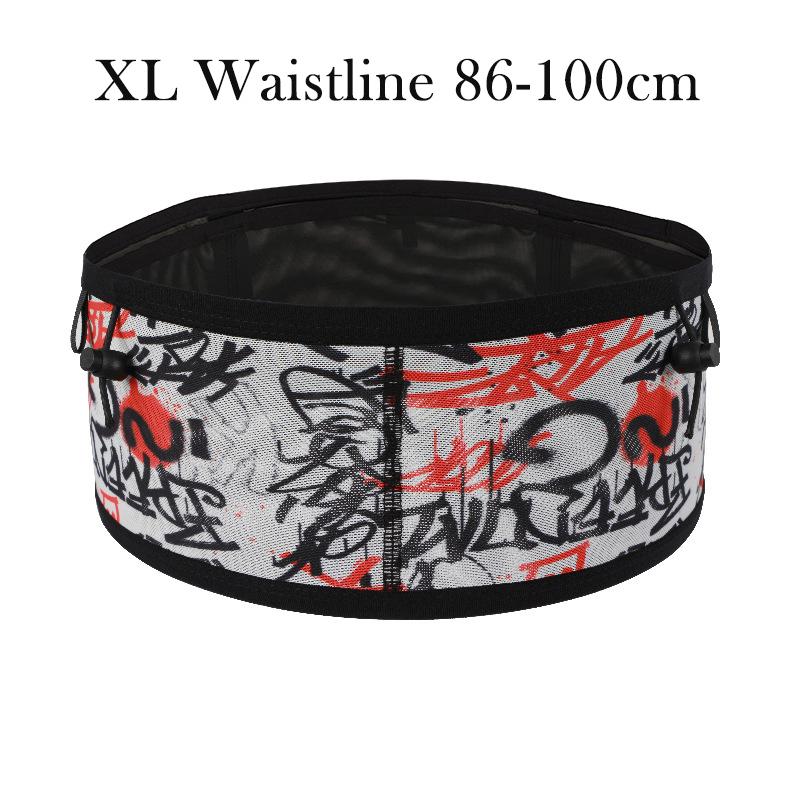 Многофункциональная поясная сумка для бега с эластичной сеткой Плотно прилегающая сумка для мобильного телефона Многофункциональная сумка большой вместимости для езды на велосипеде для горной воды