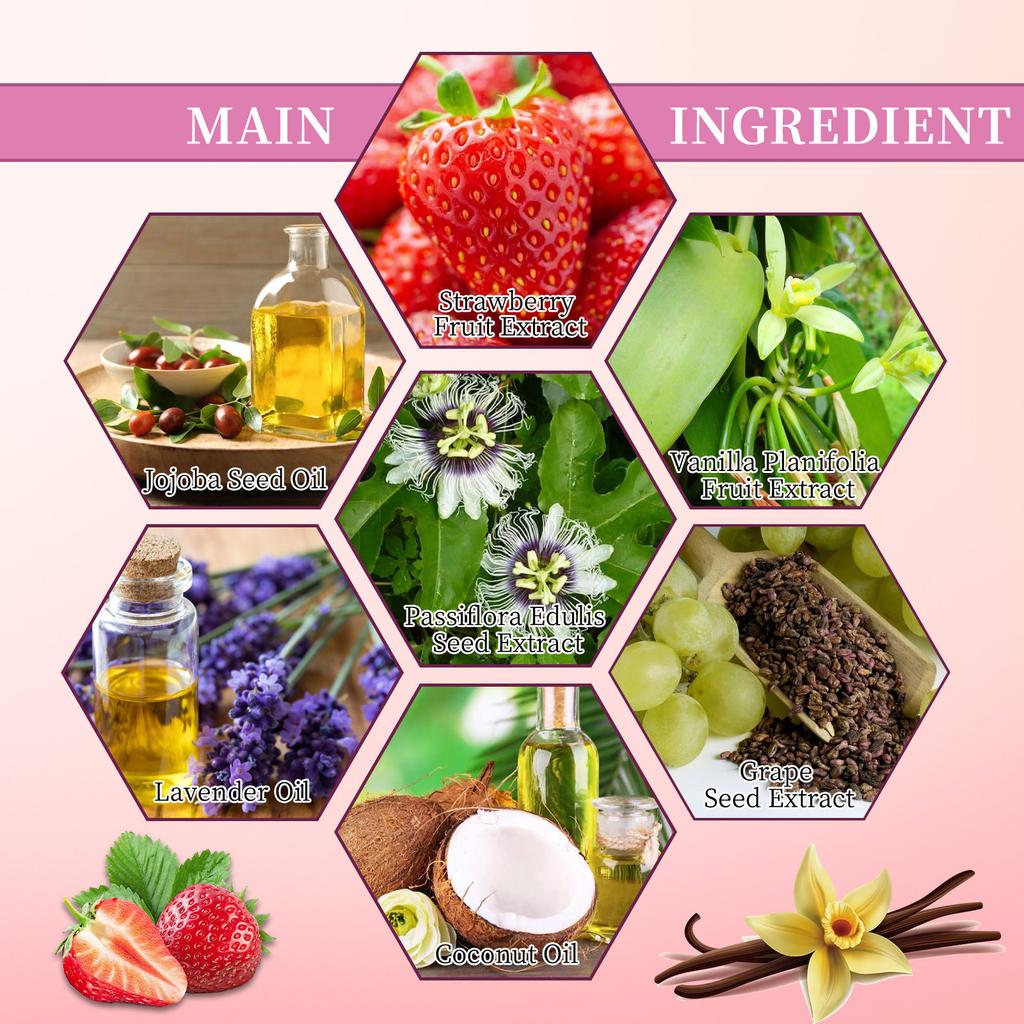 Strawberry After Shave Oil Women For Smooth Skin, Soft Serve After Shave Oil, After Shave Oil Strawberry, Soft Serve After Shave Oil 40ml