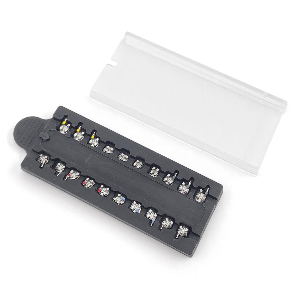 Стоматологические ортодонтические брекеты металлические Geousis Mini Roth/MBT 022/018 345 крючки MIM моноблок для зубов стоматологические материалы