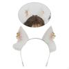 Animal Ear Band Doll Costume Accessory Cute Handmade Hair Hoop Headpiece for Dance Funny Gifts Party