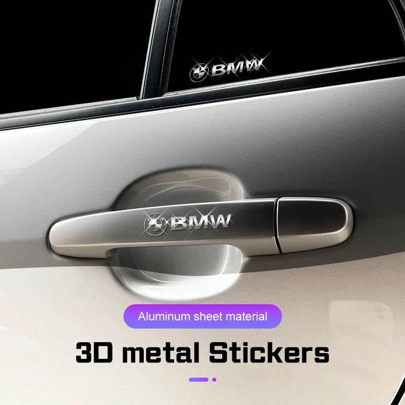 3D наклейки на автомобиль Наклейки для интерьера автомобиля Для BMW X1 X2 X3 X5 X6 X7 1 3 5 6 7 Серии F40 E90 G20 G30 G11 Светоотражающая наклейка на окно автомобиля