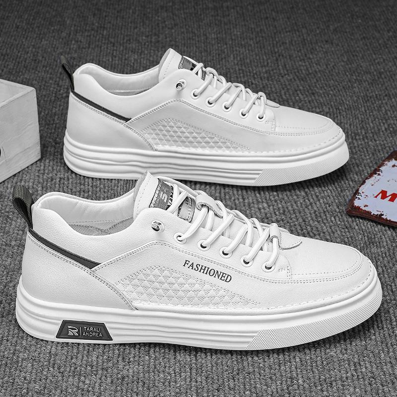 Four Seasons Casual Sneakers Student Leather Men's Shoes