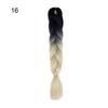 Wig Gradient African Blackman Braid Cosplay for Ladies Extension Long Supplies Plaited Faux Hair