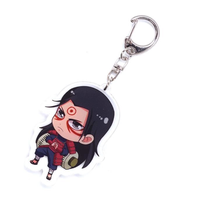 Porte-clés - Naruto - Senju Hashirama - Taille: 64x43mm - Transparent - Décorations de fête parfaites