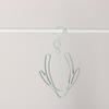 Rotatable Clothes Plastic Storage Shelf Shoe Racks 2 Hooks Drying Hanger