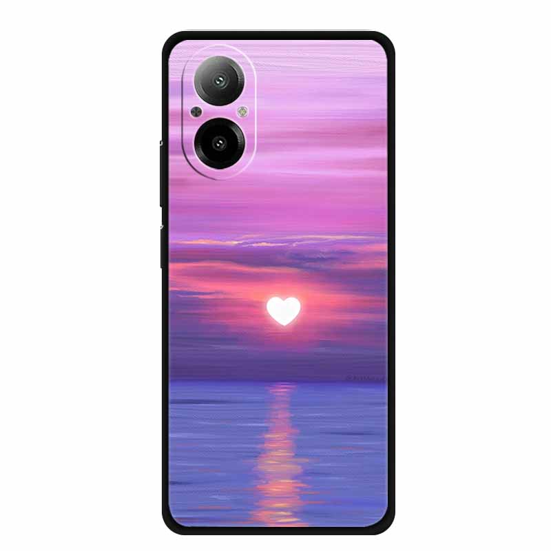 Для Realme C67 4G Чехол Роскошный Мягкий Силикон ТПУ Чехлы для Телефона Задняя Крышка Для RealmeC67 C 67 4G RMX3890 Ударопрочный Любовь Милый funda