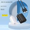 Совместим с супербыстрым зарядным устройством Samsung PD25W US/UK для моделей S23 и S22, включает австралийскую вилку для быстрой зарядки.