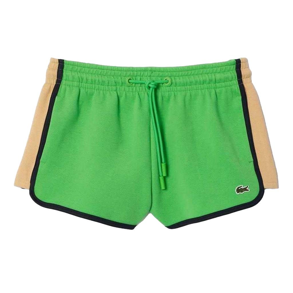 Lacoste Womens/Ladies Pique Contrast Panel Shorts
