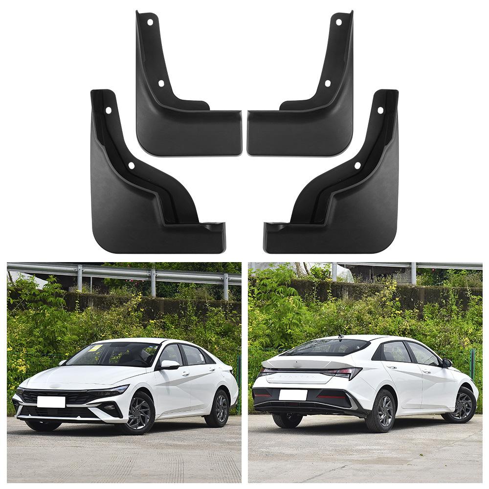 Mudflaps Mudguards Fit for Hyundai Elantra 2023-2024 Mudguards Tire Fenders Mud Flaps Wheel Guards Accessories 4x Tyre