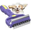 3 в 1 улучшенная щетка для груминга домашних животных - грабли для вычесывания подшерстка у собак и кошек с густой шерстью, подарочный набор для груминга домашних животных
