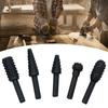 5pcs Black Finish Rotary Drill Bits Set High Carbon Steel Twist Drill Bits Set  Wood Carving