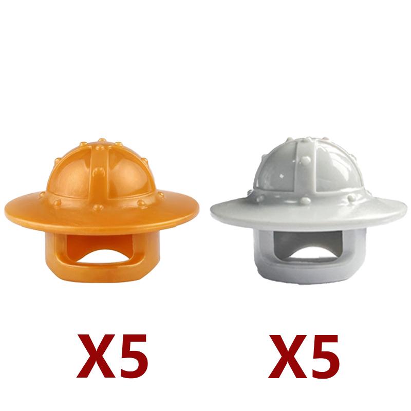 Конструктор MOC Средневековый Рыцарь Римский Солдат Аксессуар Шлем Головной убор Огненное Перо Щит Черный Орел Королевский плащ Кирпичная Игрушка