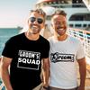 Groom's Squad Best Man T Shirt Team Groom Tees Male Friends Single Farewell Bachelor Stag Party Tshirt Wedding Graphic EVG Tops