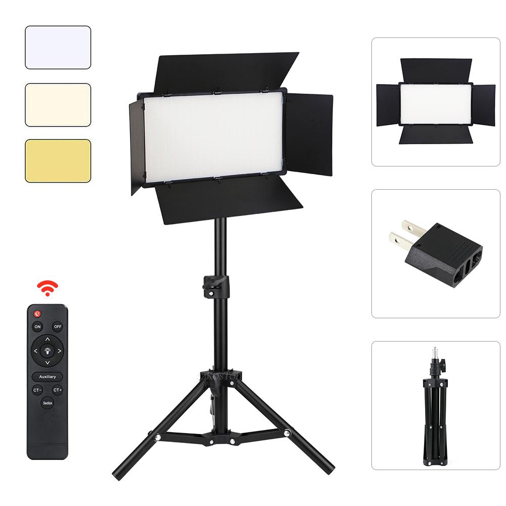Светодиодная видеопанель с регулируемой яркостью CRI95 с пультом дистанционного управления, 12 дюймов, фотостудия, съемка фотографий на YouTube, прямая трансляция