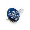 Модуль поворотного энкодера для разработки датчика кирпича Arduino, круглая ручка вращающегося аудиопотенциометра, крышка EC11