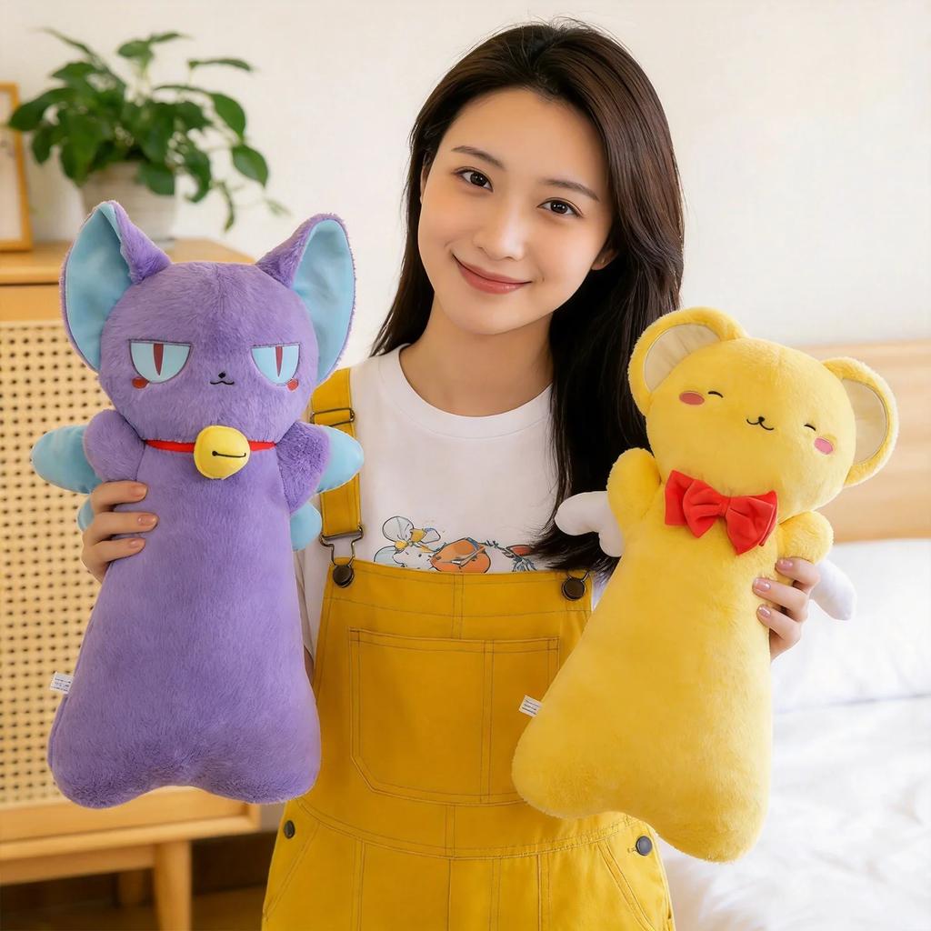 Cerberus Plush Toy Cartoon Spinel Sun Cardcaptor Sakura Anime Stuffed Long Pillow Soft Cuddly Plushies Sofa Bed Home Decor