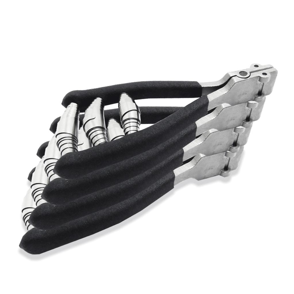 Starting Clamp Stringing, 3 Spring Light Weight Wide Head Racquet Clamping Tool Badminton Racquet Threader Clamp Tool