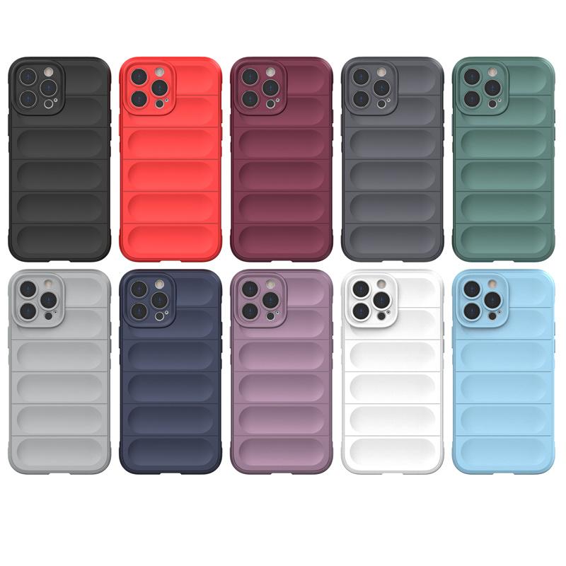 Чехол-накладка для iPhone 13 Pro Max iPhone 13 Pro Capas Противоударный бампер для телефона Мягкий ТПУ Для Fundas iPhone 11 12 13 Pro Max Чехол
