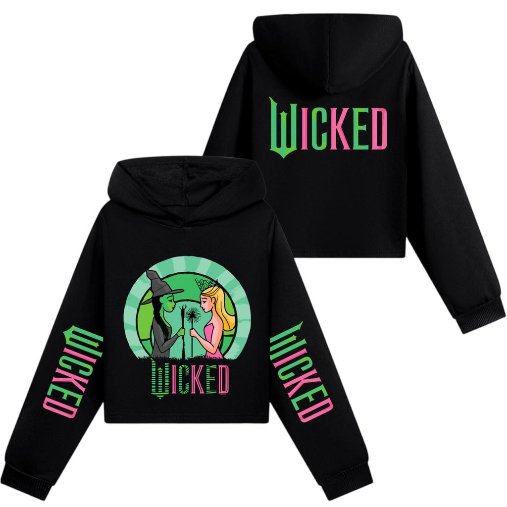 Детский пуловер с длинным рукавом, свободного кроя, с капюшоном и принтом в виде букв