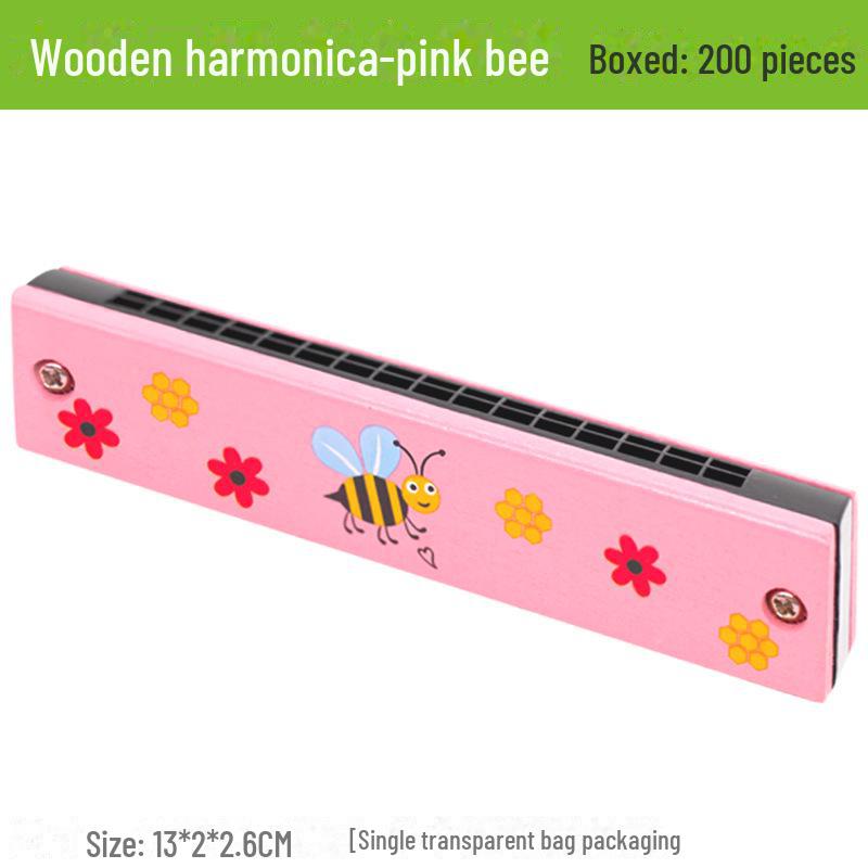 Высококачественная деревянная литая губная гармошка - идеальный музыкальный подарок для детей детского сада и учеников начальной школы
