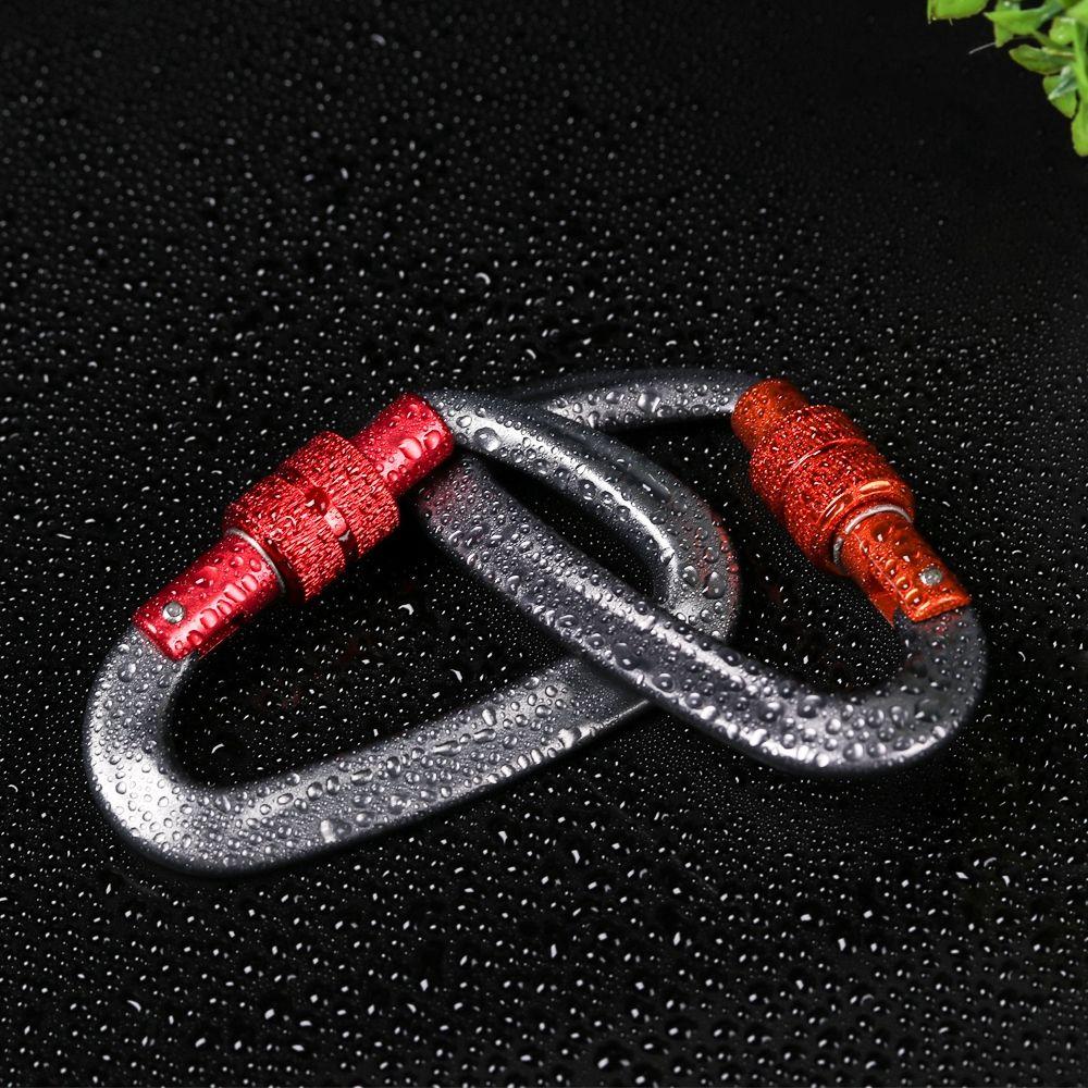 Снаряжение Оттяжки Замок Безопасность Страховочные Замки Профессиональная Пряжка для Альпинизма Альпинистский Карабин