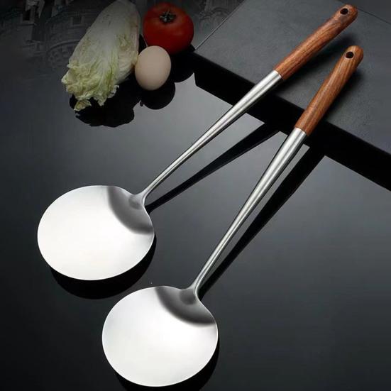 Лопатка для приготовления пищи с антипригарным покрытием, лопатка для приготовления пищи из нержавеющей стали с термостойкой ручкой, домашняя кухня