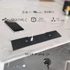 Slide Cover Retractable Power Strip Desktop Multi Plug Cabinet Hidden Recessed Desk Power Sockets Universal Embedded Socket