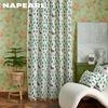 1 шт. NAPEARL универсальные шторы с рождественским рисунком лося из хлопка и льна с кисточками для небольших окон, балкона, дома, декора