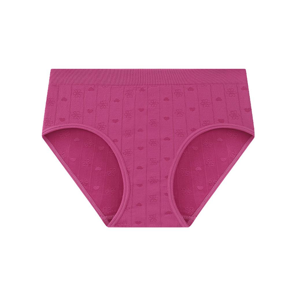 Women's Seamless Solid Color Breathable Underwear For Yoga Exercise