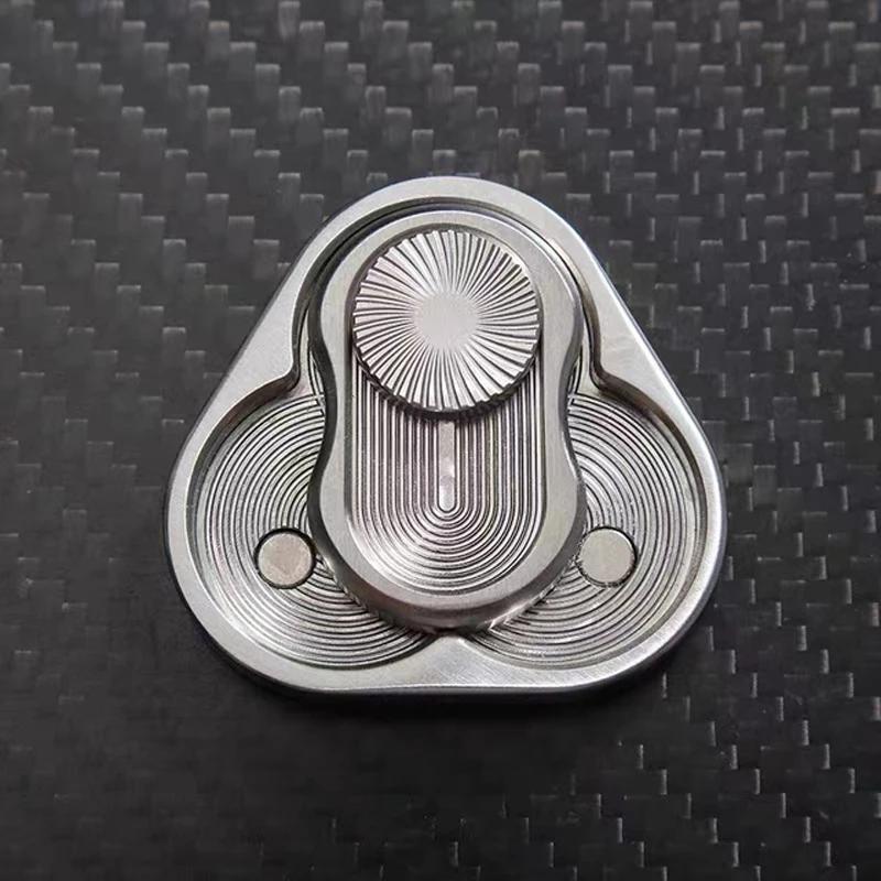 Треугольный Магнитный Слайдер Fidget Металлический Анти-Стресс Тревожность СДВГ Аутизм Игрушки Взрослые Дети СДВГ Тревожность Снятие Стресса