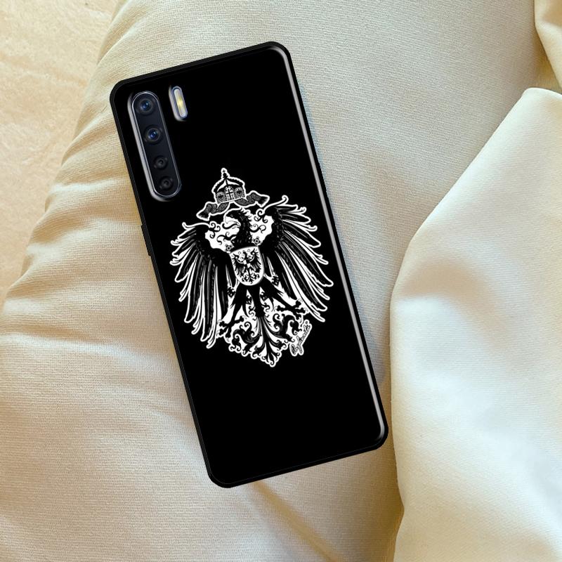 Футляр для телефона с флагом Германской империи для Oppo A6 A5 Pro A15 A57 A17 A54 A74 A94 A76 A16 A96 A40 A60 A80 A18 A38 A58 A78 A98