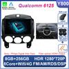 Android 14 Car Radio Multimedia Player For MAZDA 2 Mazda2 2007 2008 2009 2010 2011 2012 2013 2014 GPS Navigation 2DIN Carplay 4G