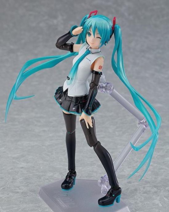 Figma Character Vocal Series 01 Hatsune Miku V4X ABS ПВХ Раскрашенная Подвижная Фигурка Без Масштаба &