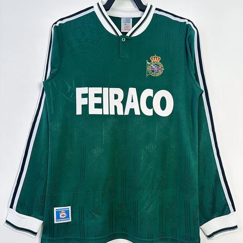 Retro La Coruna Football Jersey 1999-2000 Home Away 2003-2004 Vintage Soccer Shirt 8 Dejan Stankovi