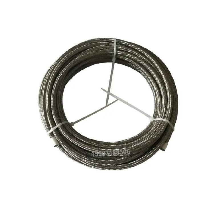 AN3 3AN Double Stainless Steel Braided PTFE Lined Brake Hose Line Car Motorcycle Hydraulic Brake Fuel Line Hose 10M