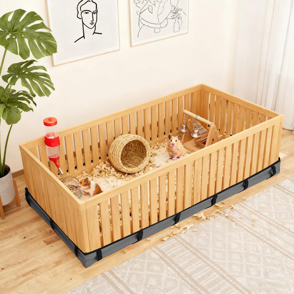 Подстилки для клеток морских свинок Брезентовое дно Водонепроницаемые Подстилки для клеток морских свинок Моющиеся Пеленки для пи-пи Подстилка для Кролика Хомяка Шиншиллы