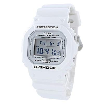 Цифровые часы G-SHOCK, Белые, Водонепроницаемость 20 АТМ, Модель для зарубежного рынка, DW-5600MW-7 [Параллельный импорт]
