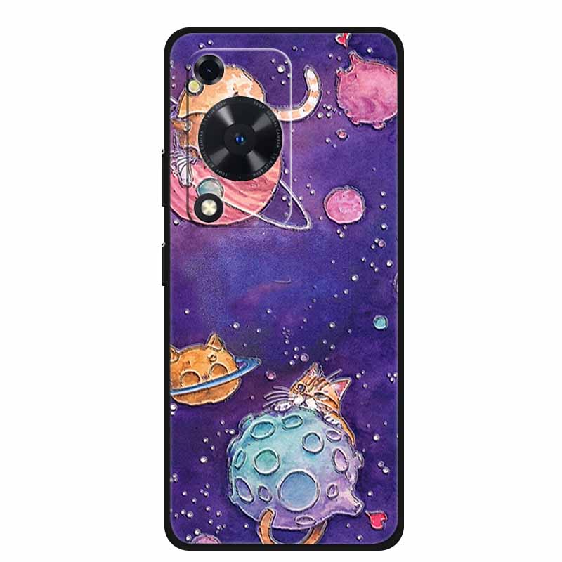 3D Тисненый Чехол Для Huawei Nova Y72 Чехол Для Телефона 3D Рельефный Силиконовый Мягкий Чехол Для Huawei Nova Y72S Задняя Крышка Чехол NovaY72 Fundas