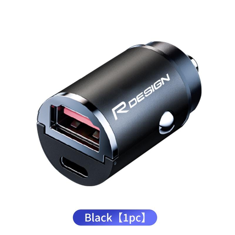 Car Charger USB Type-C Fast Charging Power Adapter For Volvo XC90 XC60 C30 T6 S60 C70 XC40 V40 XC70 V70 V60 V50 S80 S40 V90 S90