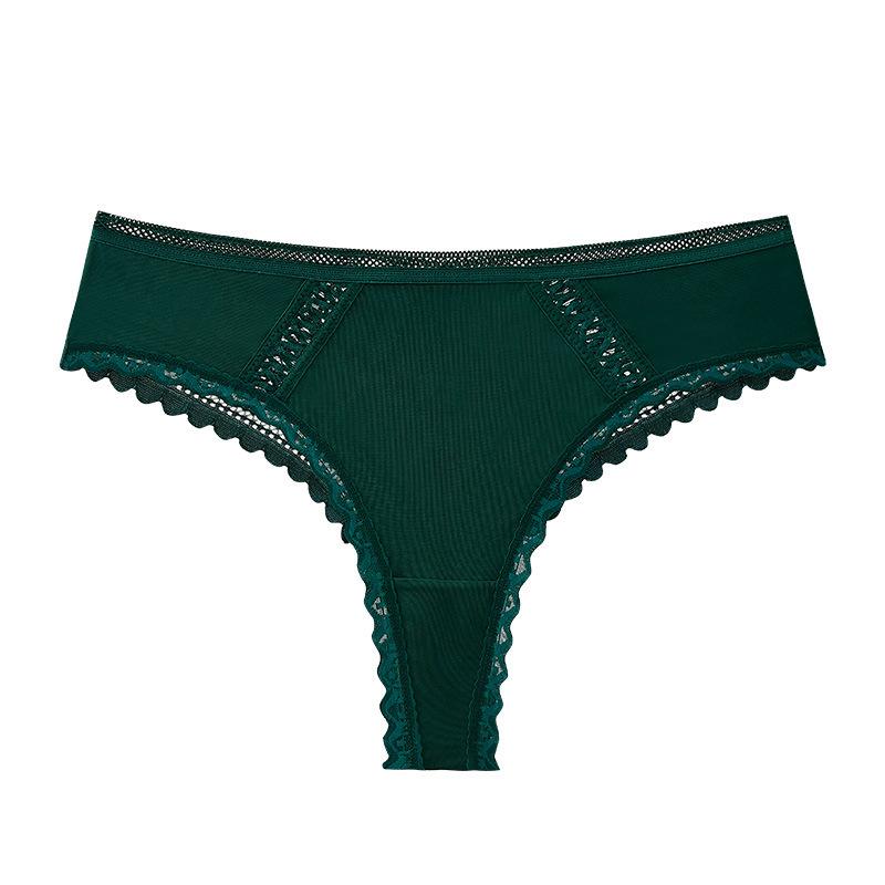 Сексуальные трусики-стринги из кружева Ice Silk Peacock, женские, без следов, цельные спортивные трусики для фитнеса, удобные, с низкой талией, женские трусики