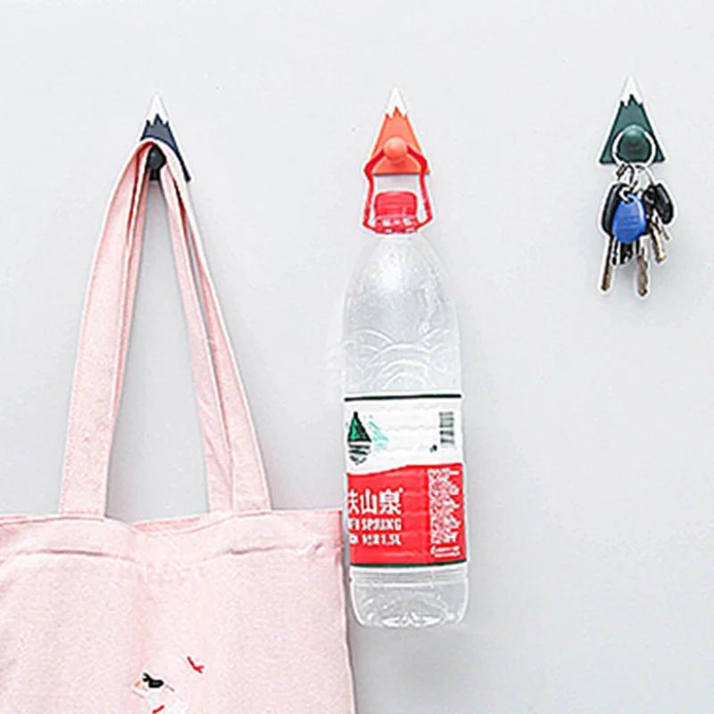 4 шт. вешалка для одежды Nordic в форме горы, настенный крючок для одежды, самоклеящийся крючок для одежды, декоративная вешалка для детской комнаты