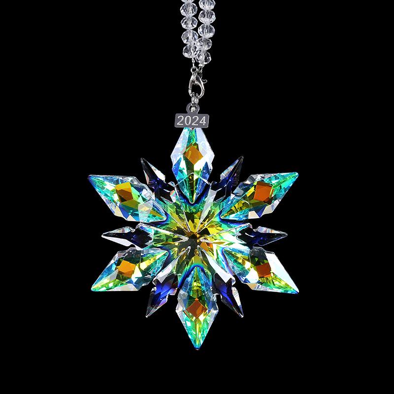 Crystal Snowflake Car Pendant Jewelry
